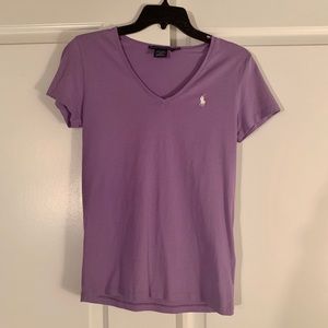Purple Polo Ralph Lauren Tee